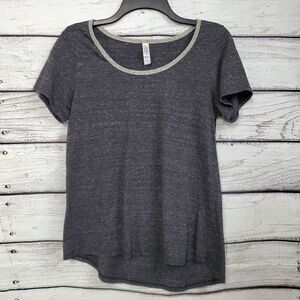 LulaRoe Small Gray Speck T-shirt